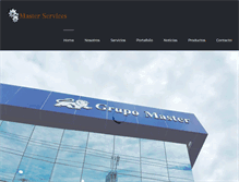 Tablet Screenshot of masterservices.org